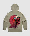 G WEST VINYL ZOMBIE HEAVY PREMIUM HOODIE