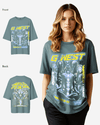 G West World Is Yours Premium Oversized Tee -WOMEN