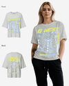 G West World Is Yours Premium Oversized Tee -WOMEN