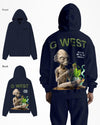 G West Higher Lifeform Heavy Premium Oversized Hoodie