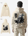 G West Smoke Skull Heavy Premium Hoodie