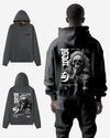 G West Smoke Skull Heavy Premium Hoodie