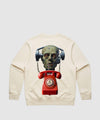 G West Telephone Head Heavy Premium Crewneck