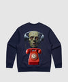 G West Telephone Head Heavy Premium Crewneck