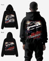 G West Racing Club Double Hit Oversized hoodie