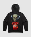 G West Telephone Head Heavy Premium Hoodie