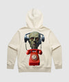 G West Telephone Head Heavy Premium Hoodie
