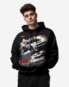 G West Racing Club Double Hit Oversized hoodie