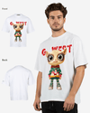 Mistletoe Mischief Oversized T-Shirt