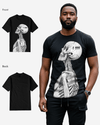 Regular Fit Barcode Skeleton Front Graphic T Shirt : Gwpbast5053 - 3 Colors