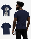 Regular Fit Barcode Skeleton Front Graphic T Shirt : Gwpbast5053 - 3 Colors
