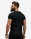 Regular Fit Black Samurai Front Graphic T Shirt : Gwpbast5056 - 3 Colors