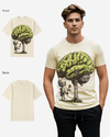 Regular Fit T Brain Front Graphic T Shirt